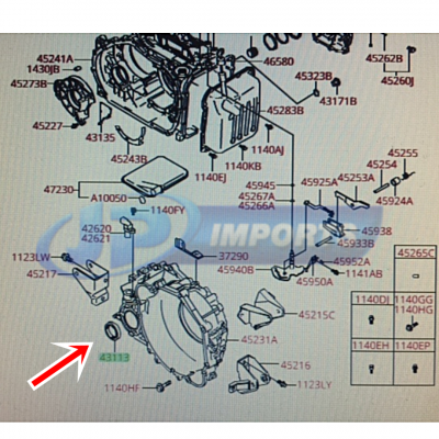 Hyundai kia 43119 39070