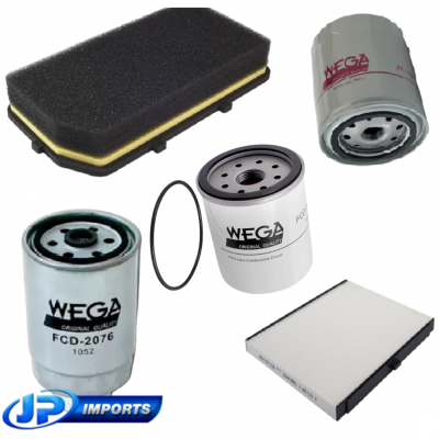 KIT FILTRO COM FILTRO SEPARADOR MAHINDRA SUV PICK-UP 2.6 APOS 2010 JP000038 JP000118 JP000436 JP000442 JP001198