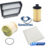 KIT FILTRO SSANGYONG KORANDO NOVA APOS 2010 JP000287 JP000985 JP001054 JP002434