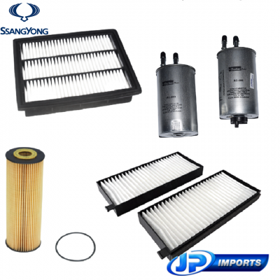 KIT FILTRO SSANGYONG ACTYON KYRON DIESEL TODOS JP000407 JP000408 JP000443 JP000804 JP002433